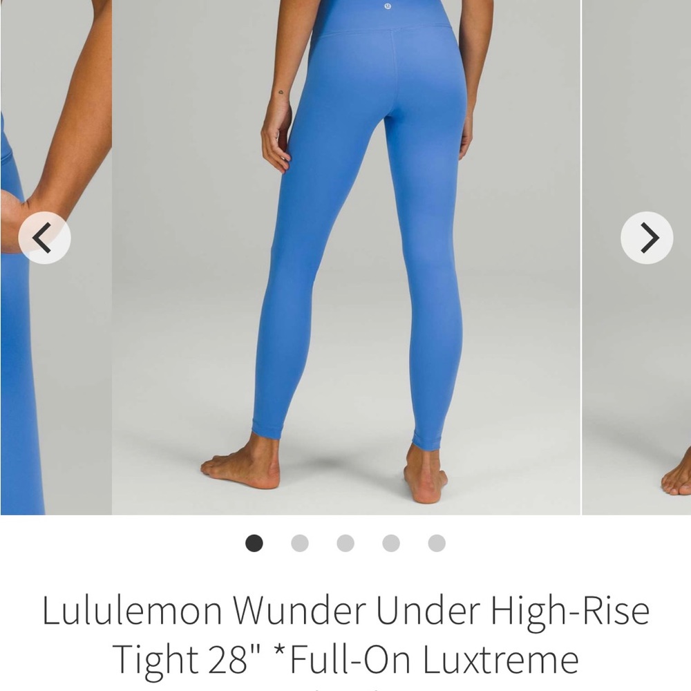 lululemon athletica Wunder Under High-Rise Tight in Blue